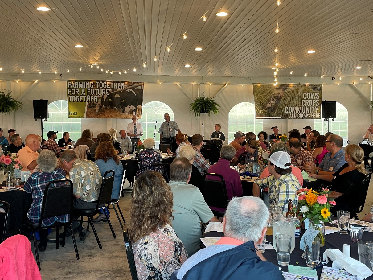 Agriculture celebrated at the 6th annual Farmer-Neighbor dinner in Ellington | News, Sports, Jobs - Vimarsana News